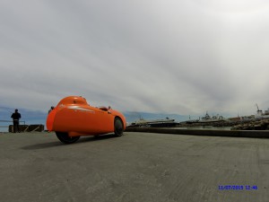 Strada og Color line på Hirtshals Havn