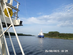 Skib på Nordsø Kanalen