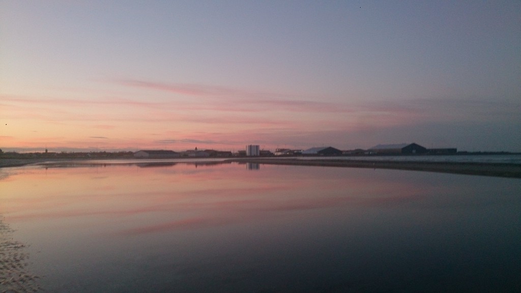 Stranden mod Strandby